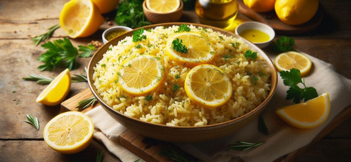 Irresistible Greek Lemon Rice A Flavor-Packed Mediterranean Rice Recipe