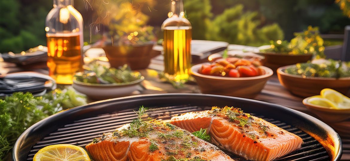 Mediterranean Salmon Recipes: How to Prepare Grilled Lemon Garlic Salmon