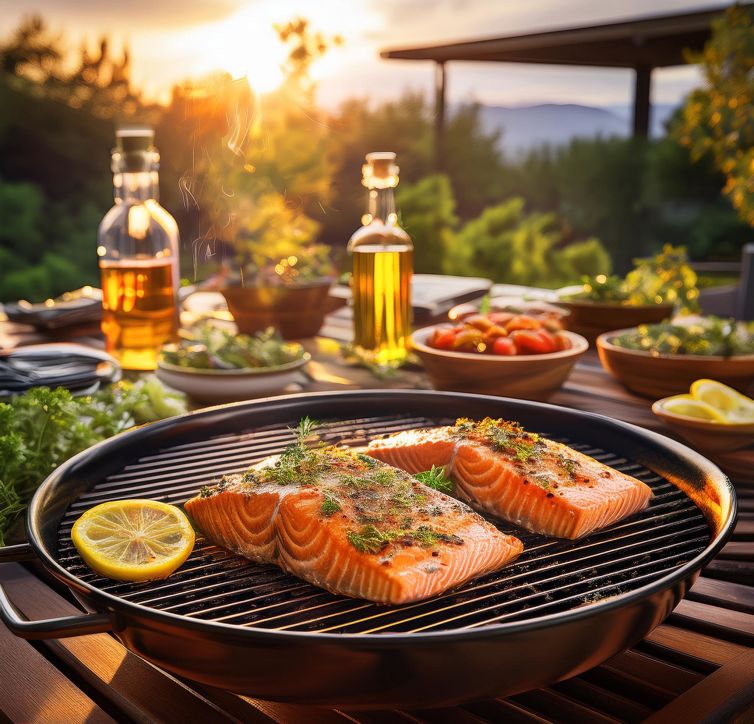 Mediterranean Salmon Recipes: How to Prepare Grilled Lemon Garlic Salmon