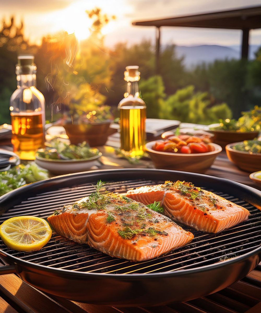 Mediterranean Salmon Recipes: How to Prepare Grilled Lemon Garlic Salmon